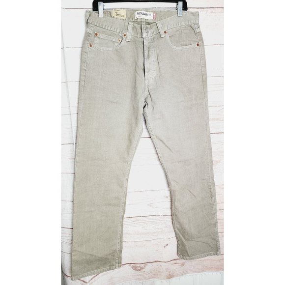 Levi Strauss & Co. Regular Fit 505 34x32 Quality Straight Leg Jeans - Picture 1 of 12